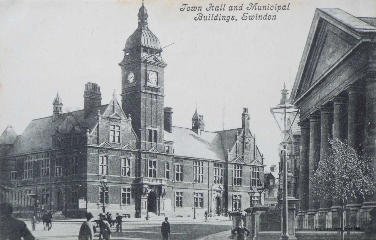 Print - Town Hall and Municipal Buildings, Swindon